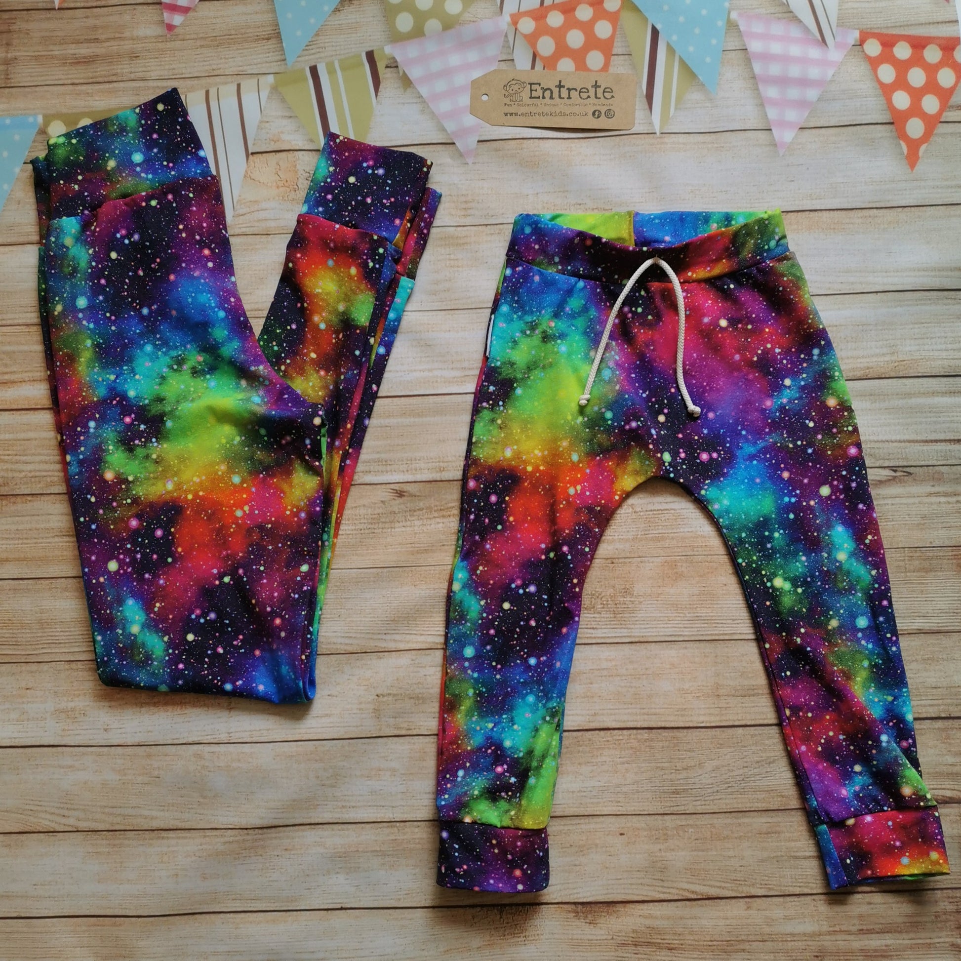 Mama Leggings & Mini Joggers  Speckled Galaxy – Entrete Kids